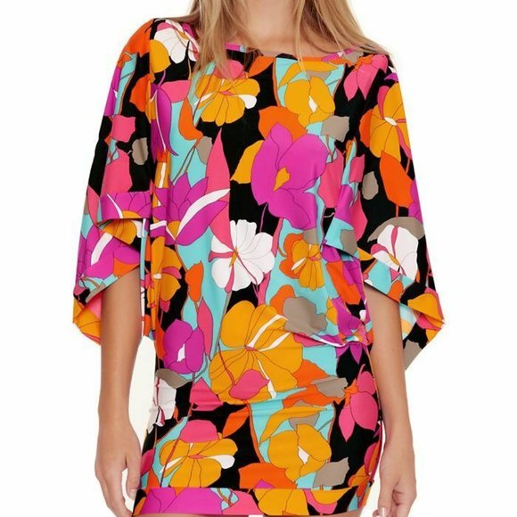 NWT Trina Turk‎ Women's Gemini Swim Cover Up Tunic